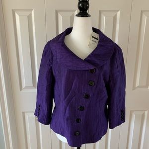 Purple Précis jacket
